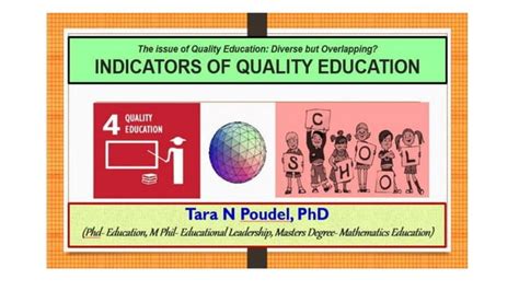what are the indicators of quality education